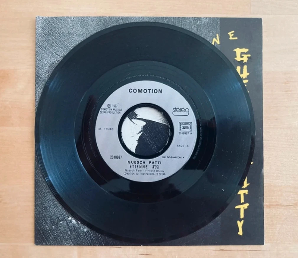 45T vinylschijf Guesh Patty Etienne. – photo 2